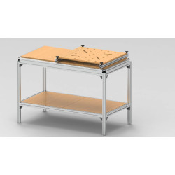 MFT mit oberer verschiebarer Lochplatte.